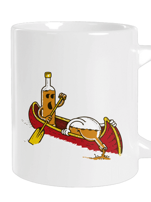 Rumáci velký hrnek White