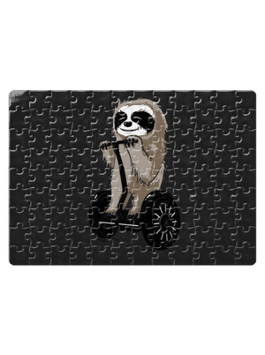 Lenochod puzzle White