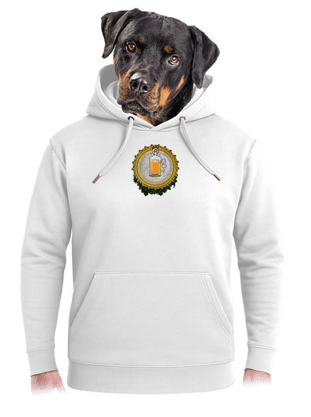 Pivní horoskop: Lev unisex mikina premium Snowwhite