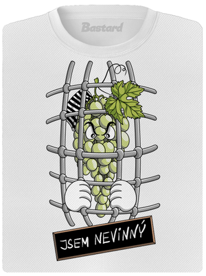 Nevinný Hrozen dámské sportovní tričko White