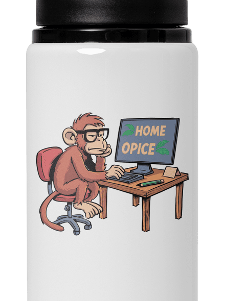 Home opice lahev na vodu White