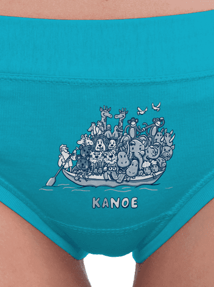 Noemova archa dámské kalhotky Turquoise