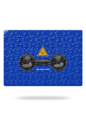 Těžká váha puzzle White