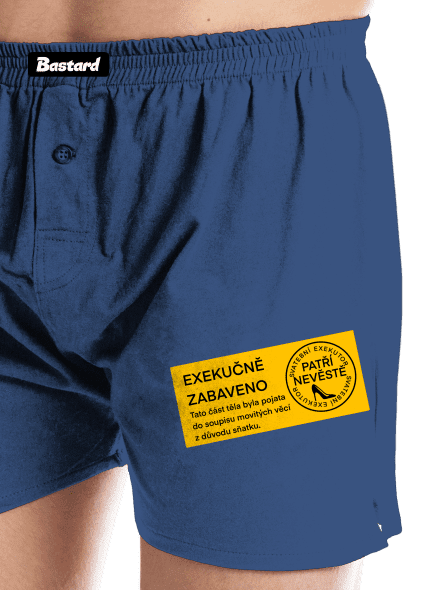 Exekuce pánské trenky Blue