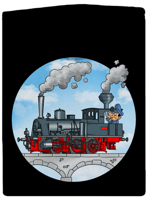 Kouř z komína dámská mikina na zip Black