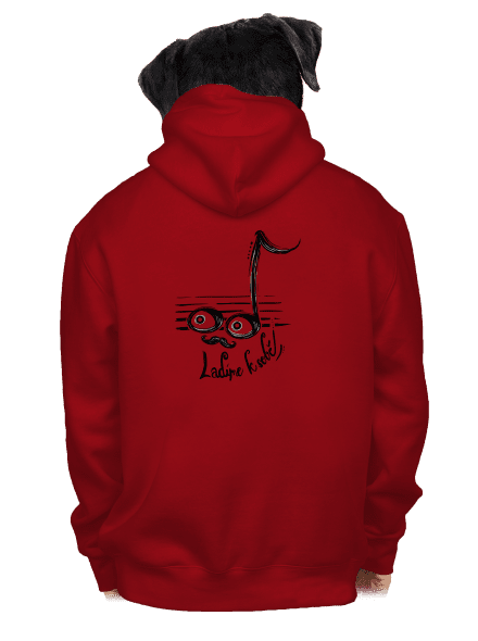 Ladíme k sobě pánská mikina na zip Red