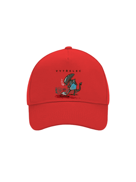 Vytřelec kšiltovka baseballka Classic Red