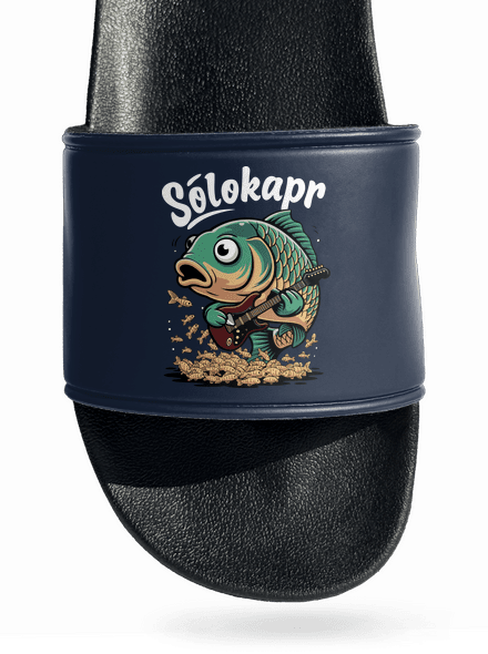 Sólokapr pantofle Navy