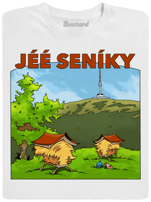 Jeseníky pánské tričko White