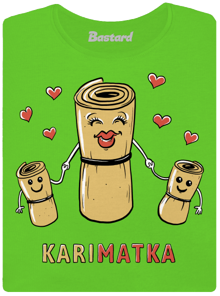 Karimatka dámské tričko Apple Green