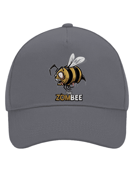 ZomBee - žlutá kšiltovka baseballka Graphite grey
