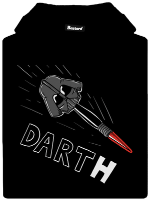 Dart(h) pánská mikina klokanka Black