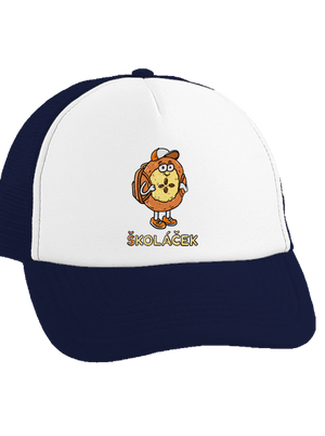 Školáček kšiltovka truckerka French Navy cap