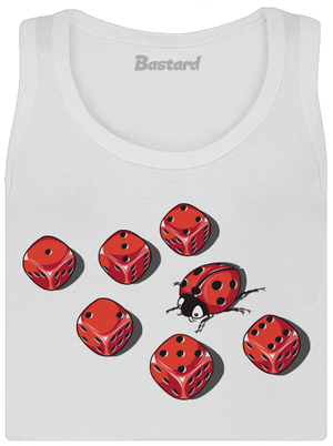 Mimikry dámské tílko klasické White