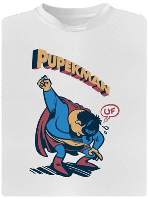 Pupekman pánské sportovní tričko White