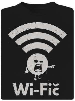 Wifič pánské sportovní tričko Black