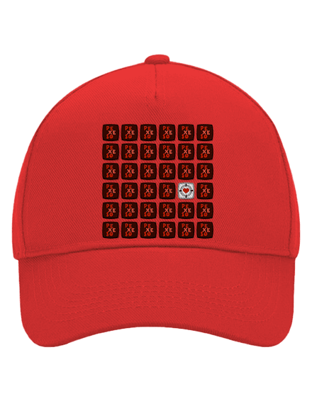 Pexeso kšiltovka baseballka Classic Red