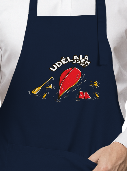 Udělal jsem se zástěra Navy
