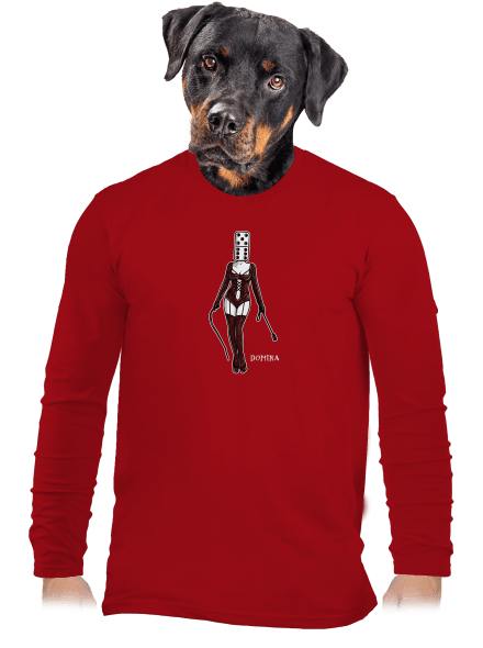 Domina pánské dlouhý rukáv Red
