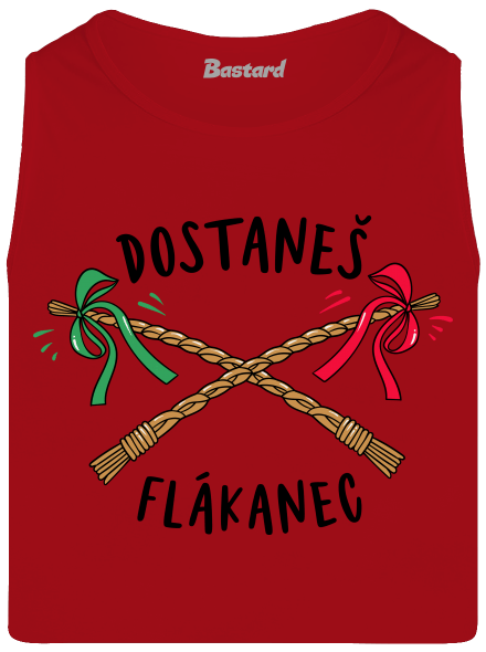 Flákanec pánské tílko Red