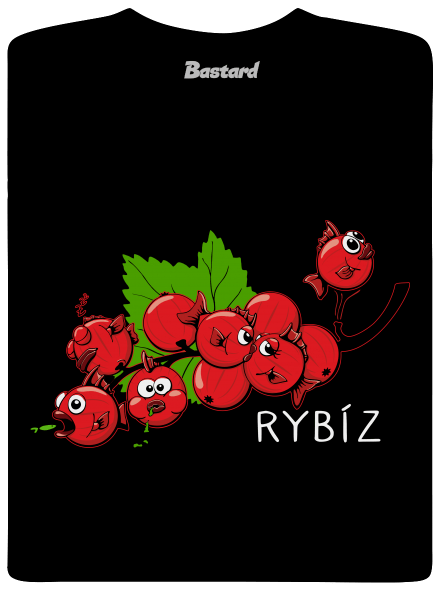 Rybíz dětské tričko Black