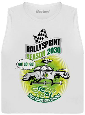 Rallysprint 2030 dámské tílko volné White