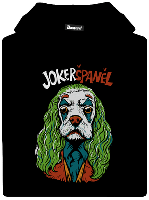 JokerŠpaněl dětská mikina klokanka Black