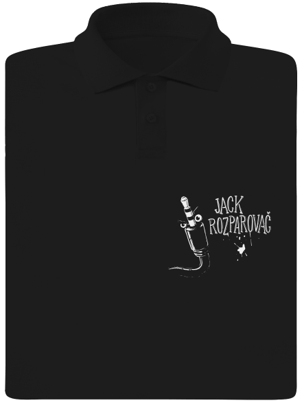 Jack Rozparovač pánská polokošile Black