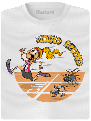 Světový rekord dámské sportovní tričko White