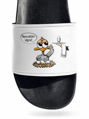 Nesnáším vejce pantofle White