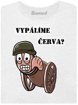 Vypálíme červa? dámské tričko White