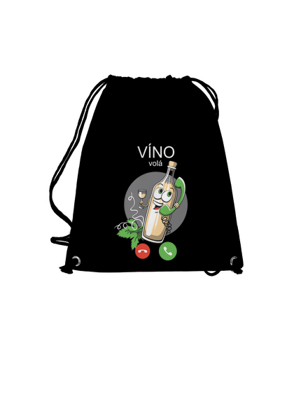 Bílé víno volá vak Black