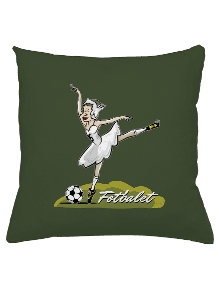 Fotbalet polštář Olive Green