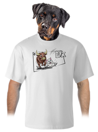 unisex tričko oversized