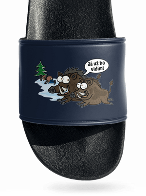 Já už ho vidím pantofle Navy