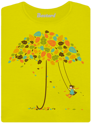 Radost z podzimu dámské tričko premium Lemon