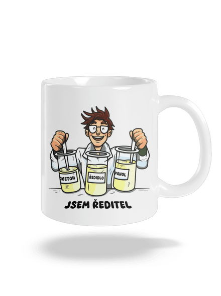 Jsem ředitel klasický hrnek White