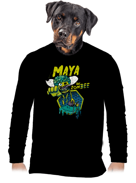 Zombee Mája pánské dlouhý rukáv Black