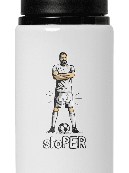 Stoper lahev na vodu White