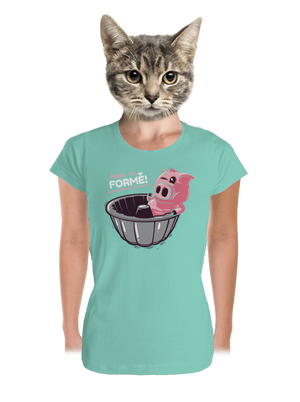 Ve formě dámské tričko premium Mint Mal