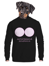 unisex mikina bez kapuce