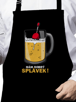 Splávek zástěra Black