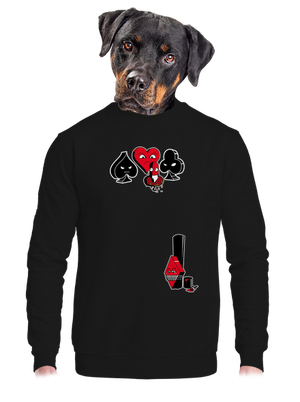 Vetřelec unisex mikina bez kapuce Black