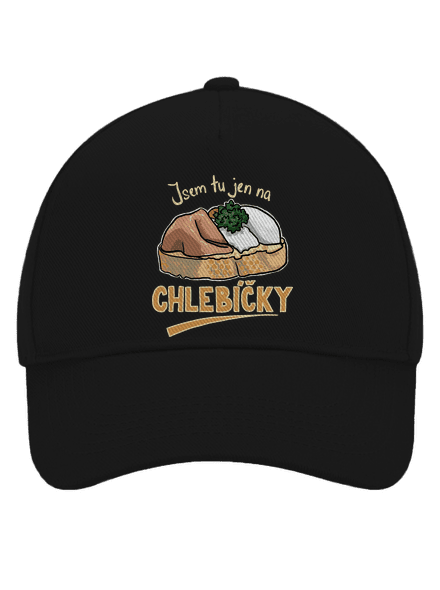 Na chlebíčky kšiltovka baseballka Black