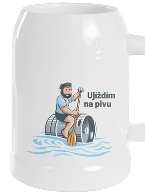 Ujíždím na pivu půllitr White