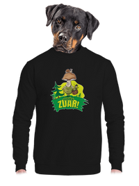 unisex mikina bez kapuce