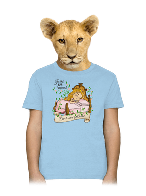 Ještě pět minut – Život není pohádka dětské tričko Sky Blue