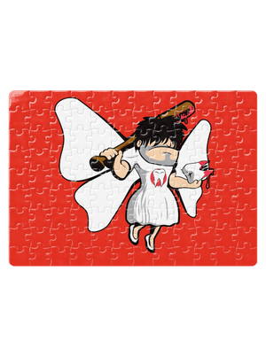 Zoubková víla puzzle White