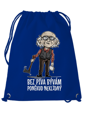 Neklidný bez piva vak Royal Blue Mal