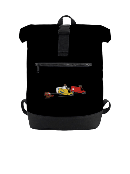 Santa se soby batoh Black